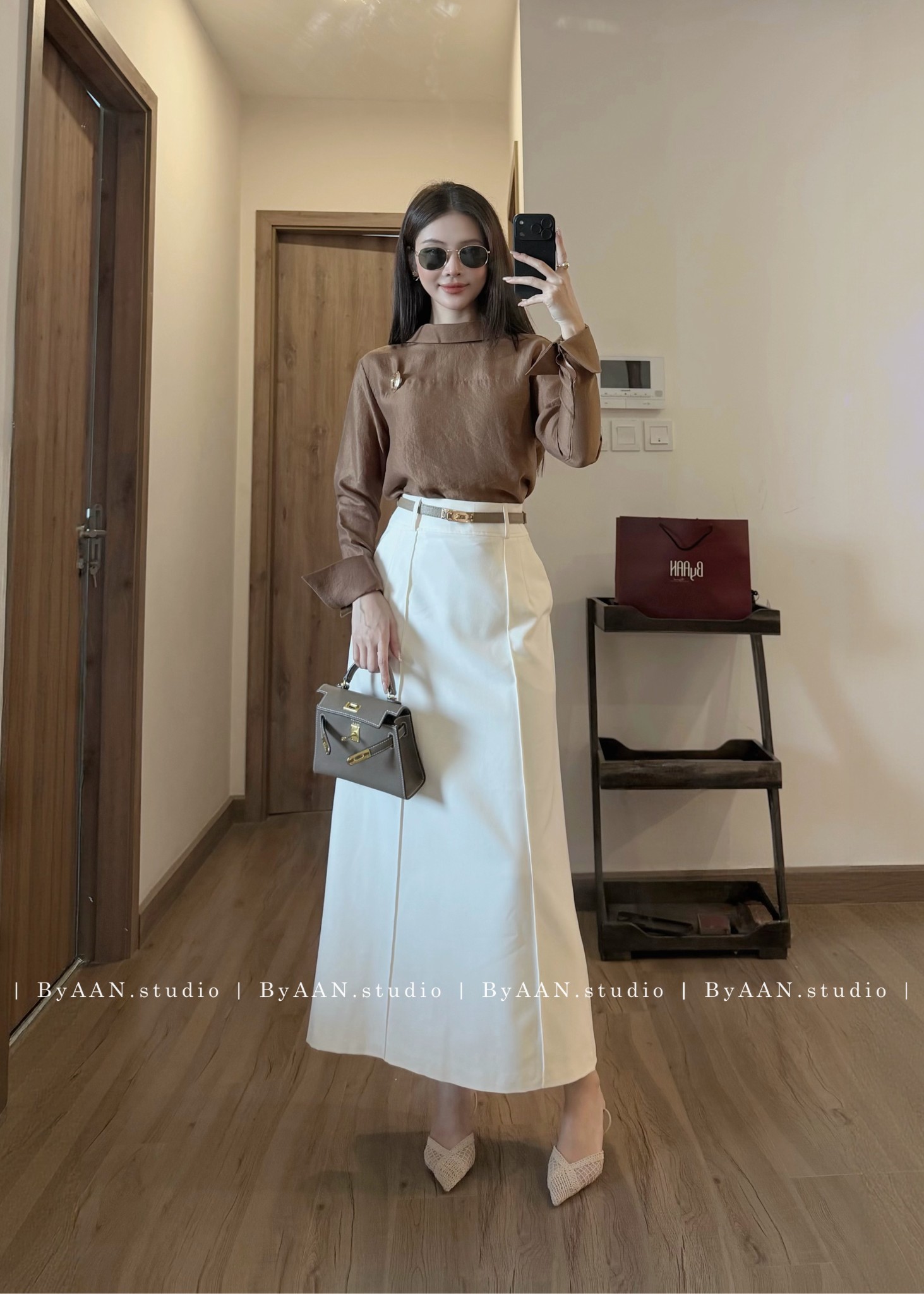 Áo Sơ Mi Cổ Cavat Elisa view 3