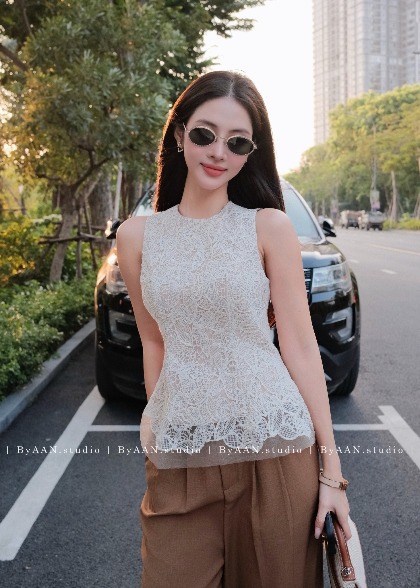 Váy Choàng Moira Kèm Đai view 4